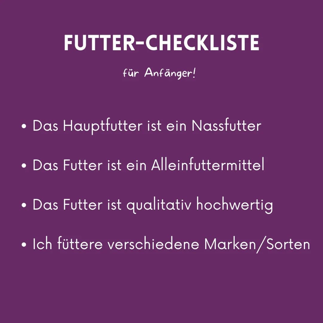 01_09_Futter Checkliste